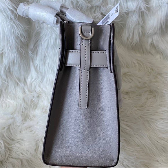 ‼️SOLD‼️ Michael Kors Rayne Satchel in Pearl Grey - Picture 7 of 12